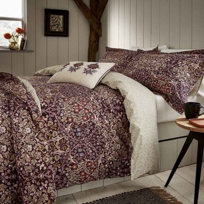 Blackthorn Duvet Cover Set Damson (Multiple Sizes)