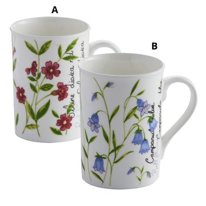 Botanical Fine China Mug (Choice of 2) Botanical Fine China Mug (Choice of 2)