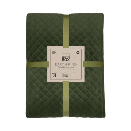 Erin Diamond Throw 130cm x 270cm Khaki Erin Diamond Throw 130cm x 270cm Khaki