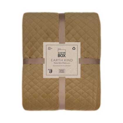 Erin Diamond Throw 130cm x 270cm Mustard Erin Diamond Throw 130cm x 270cm Mustard