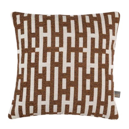 Hugo Cushion 58cm x 58cm Cognac Hugo Cushion 58cm x 58cm Cognac