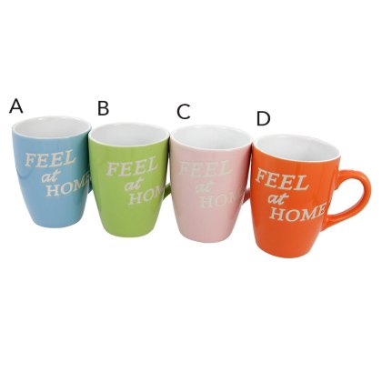 Feel At Home' Mug (Choice of 4) Feel At Home' Mug (Choice of 4)