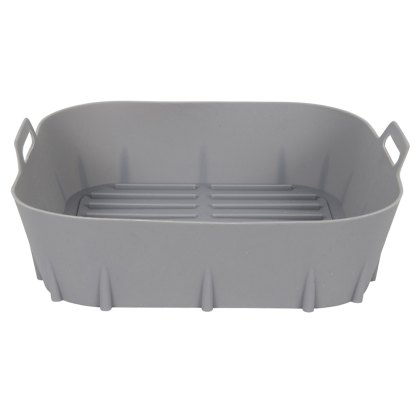 Silicone Airfryer Basket 20cm x 20cm Silicone Airfryer Basket 20cm x 20cm
