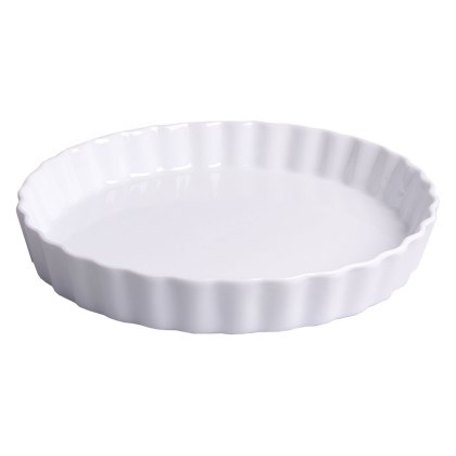 Flan Dish White 25cm Flan Dish White 25cm