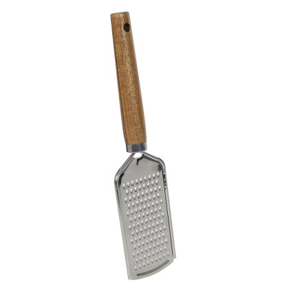 Hand Grater With Acacia Handle 24cm Hand Grater With Acacia Handle 24cm
