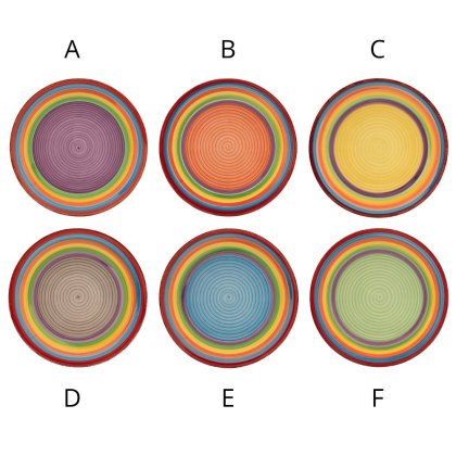 Ibiza Dinner Plate 26.5cm Multi-Coloured (Choice Of 6) Ibiza Dinner Plate 26.5cm Multi-Coloured (Choice Of 6)