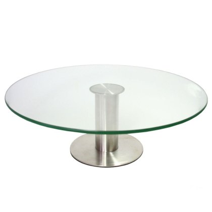 Glass Cake Stand 30cm Glass Cake Stand 30cm
