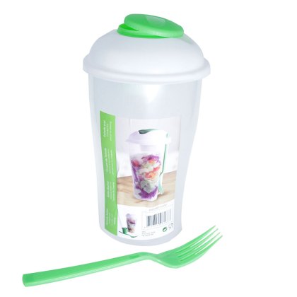 Salad To Go Pot With Fork Salad To Go Pot With Fork
