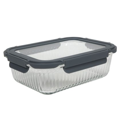 Glass Oven Dish With Lid 1.5L