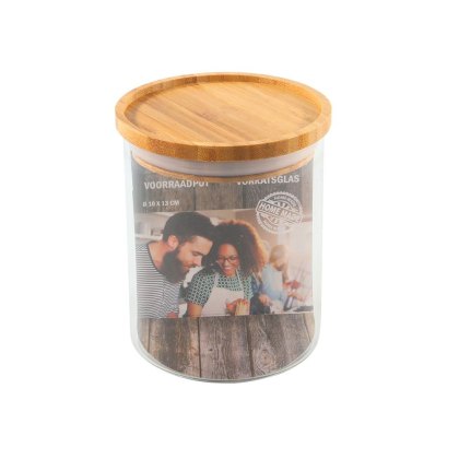 Stackable Glass Storage Jar 12cm Stackable Glass Storage Jar 12cm