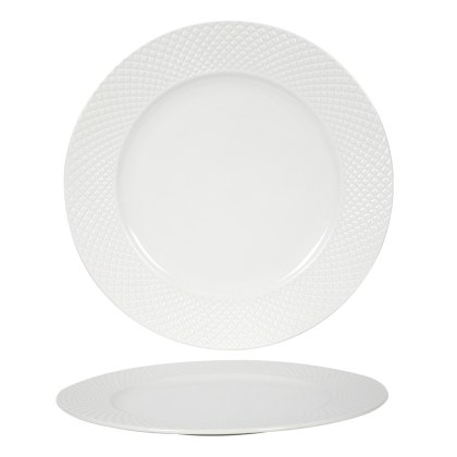 Diamond Porcelain Dinner Plate 27cm Diamond Porcelain Dinner Plate 27cm