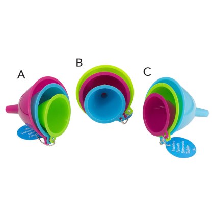 Funnel 3 Piece (Choice Of 3) Funnel 3 Piece (Choice Of 3)