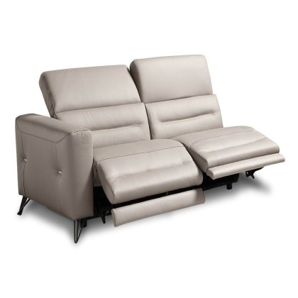 Sixtine Modular 1.5 Seater Electric Reclining Sofa With 2 Electric Recliners Arm LHF Leather Categor Sixtine Modular 1.5 Seater Electric Reclining Sofa With 2 Electric Recliners Arm LHF Leather Categor