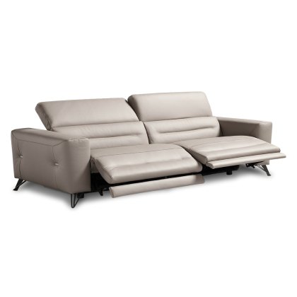 Sixtine 3 Seater Electric Reclining Sofa With 2 Electric Recliners Leather Category B Sixtine 3 Seater Electric Reclining Sofa With 2 Electric Recliners Leather Category B
