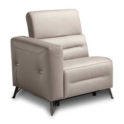 Sixtine Modular Narrow 1 Seater Arm LHF Leather Category B