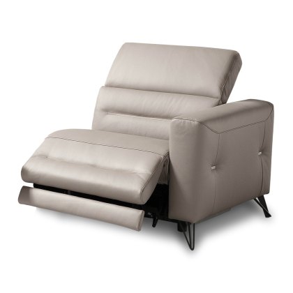 Sixtine Modular Electric Reclining Armchair Arm RHF Leather Category B