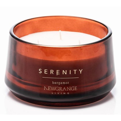 Serenity 3 Wick Bergamot Luxury Candle Serenity 3 Wick Bergamot Luxury Candle