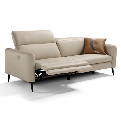 Eiger 3 Seater Sofa With 1 Electric Recliner LHF Leather Category B Eiger 3 Seater Sofa With 1 Electric Recliner LHF Leather Category B