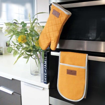 Canvas Double Oven Glove (Multiple Colurs)