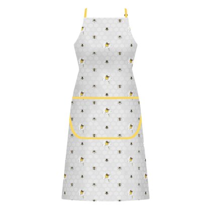 Bee Happy Cotton Apron Bee Happy Cotton Apron