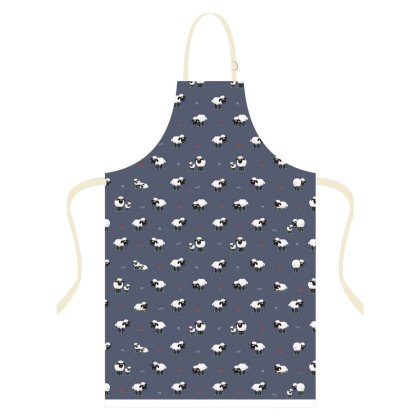 Fluffy Flock Apron Grey Fluffy Flock Apron Grey
