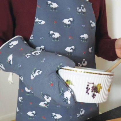 Fluffy Flock Apron (Multiple Colours)
