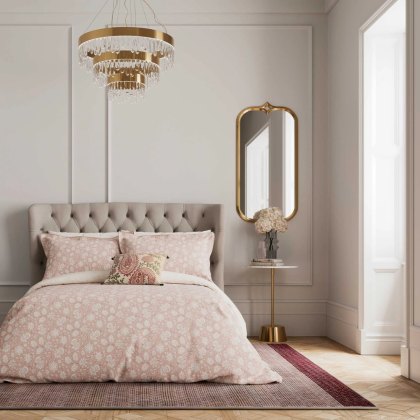 Eternal Bloom Reversible Duvet Cover Set Rose (Multiple Sizes) Eternal Bloom Reversible Duvet Cover Set Rose (Multiple Sizes)