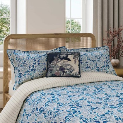 Ornamental Bloom Duvet Cover Set Indigo (Multiple Sizes) Ornamental Bloom Duvet Cover Set Indigo (Multiple Sizes)