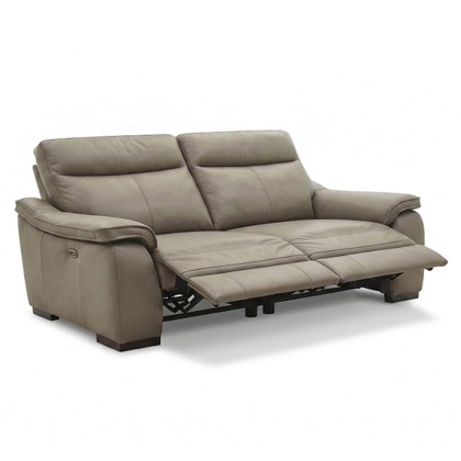 Vincenzo 3 Seater Manual Reclining Sofa Leather Category 20 Vincenzo 3 Seater Manual Reclining Sofa Leather Category 20