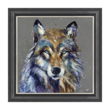 Shadow Large 96cm x 96cm Picture By Louise Brown Grey Frame Shadow Large 96cm x 96cm Picture By Louise Brown Grey Frame