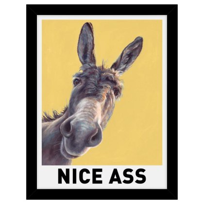 Nice Ass 35.5cm x 43.5cm Picture By Victoria Coleman Black Frame Nice Ass 35.5cm x 43.5cm Picture By Victoria Coleman Black Frame