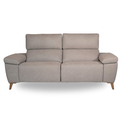 Camila 3 Seater Sofa With Storage Arms Fabric Category 1 Stone Camila 3 Seater Sofa With Storage Arms Fabric Category 1 Stone