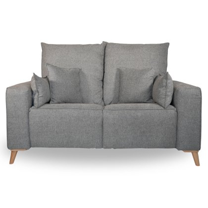 Kamy 2 Seater Sofa With Adjustable Headrest Fabric Category 1 Grey Kamy 2 Seater Sofa With Adjustable Headrest Fabric Category 1 Grey