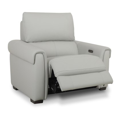 Neuchatel Electric Reclining Armchair With USB Port Leather Category 20 BX/NW Neuchatel Electric Reclining Armchair With USB Port Leather Category 20 BX/NW