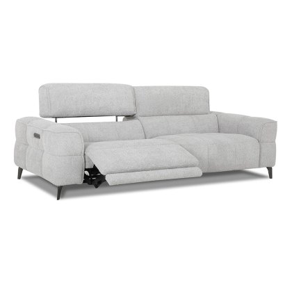 Kalmar 3.5 Seater Electric Reclining Dual Motor Sofa With USB Port Fabric Kalmar 3.5 Seater Electric Reclining Dual Motor Sofa With USB Port Fabric