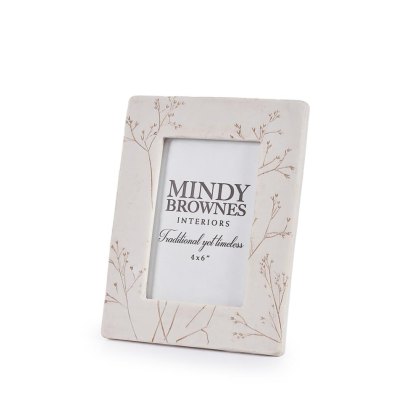 Meadows Photo Frame 4" x 6"  Stone Meadows Photo Frame 4" x 6"  Stone