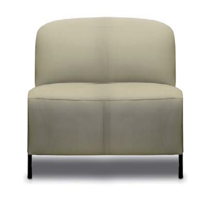 Andrea Modular 1.5 Seater Armless Sofa Leather Category 10 (S) Andrea Modular 1.5 Seater Armless Sofa Leather Category 10 (S)