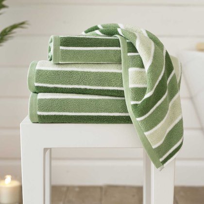 Madison Hand Towel Green