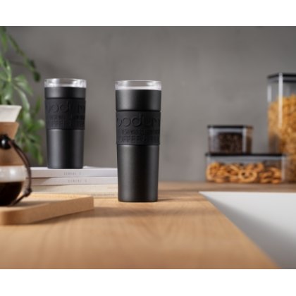 Travel Mug Black 15oz
