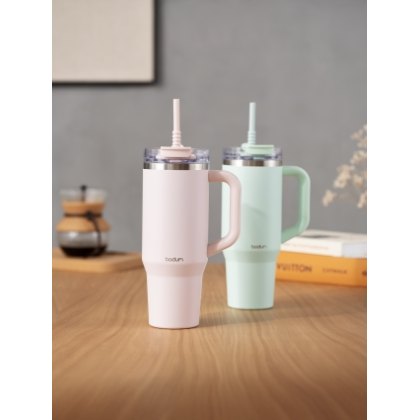 Vacuum Travel Mug Strawberry 1.2L
