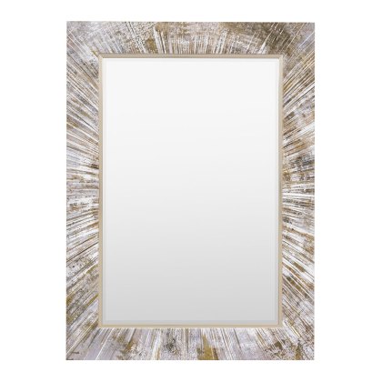 Chelsea Rectangular Wall Mirror Cream & Gold Chelsea Rectangular Wall Mirror Cream & Gold