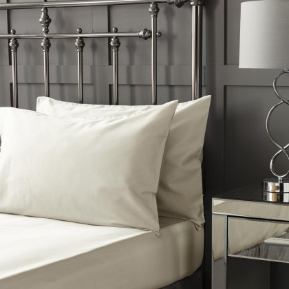 Cotton Sateen 300 Thread Count Pillowcases (Multiple Colours)