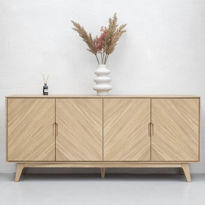 Bua 2 Door & 3 Drawer Sideboard Bordo