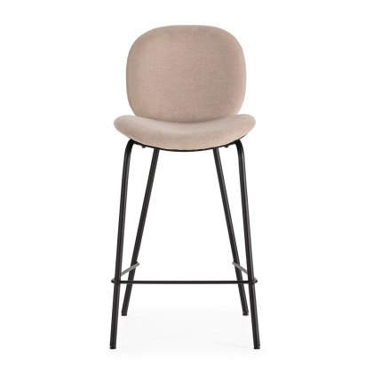 Cori Low Bar Stool Fabric (Multiple Colours)
