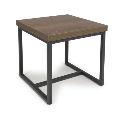 Boston Lamp Table Smoked Oak Boston Lamp Table Smoked Oak