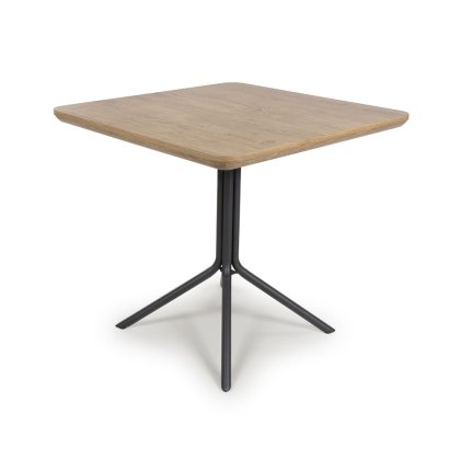 Boston 4 Person Square Dining Table Rustic Oak Boston 4 Person Square Dining Table Rustic Oak