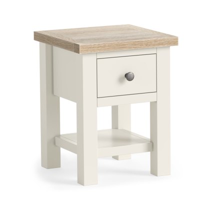York Lamp Table Coconut White (Multiple Options)