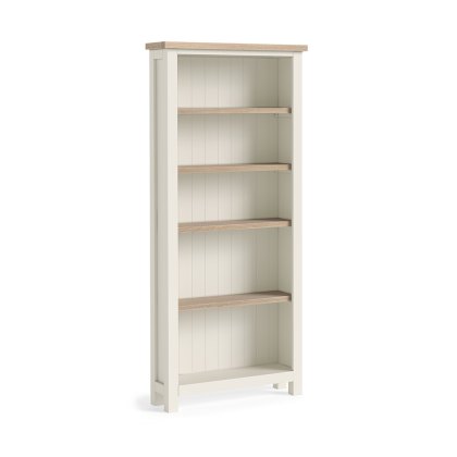 York Large Bookcase Coconut White York Large Bookcase Coconut White