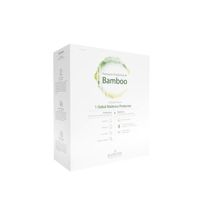 PURECARE Bamboo Mattess Protector Waterproof (Multiple Sizes)