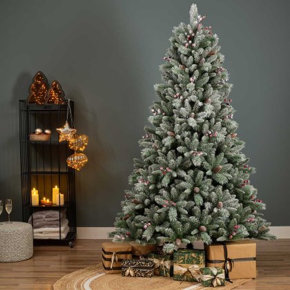 8ft/240cm Windham Frosted Spruce Christmas Tree 8ft/240cm Windham Frosted Spruce Christmas Tree
